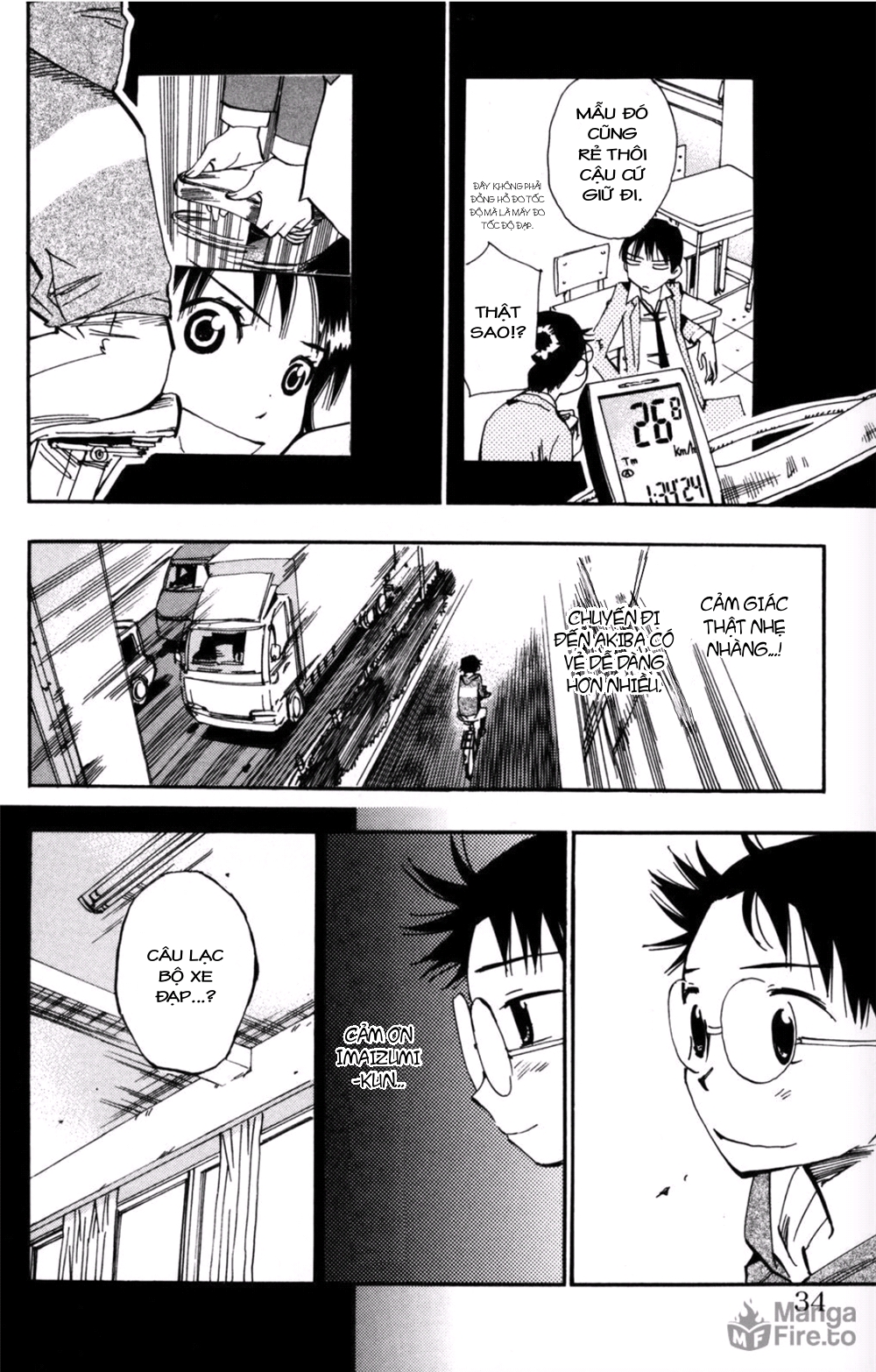 Yowamushi Pedal Chapter 9 - Trang 2