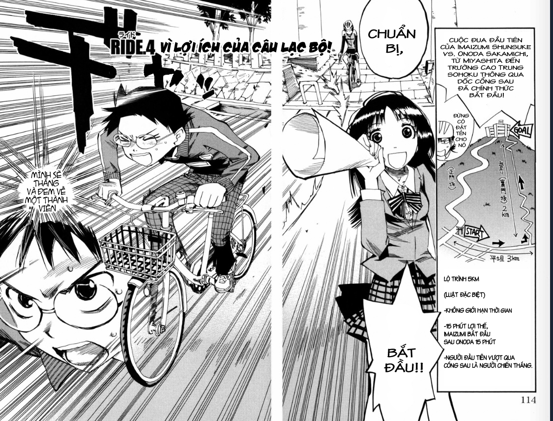 Yowamushi Pedal Chapter 4 - Trang 2