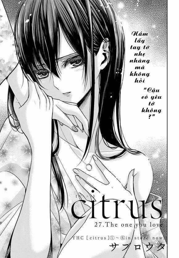 Citrus (Saburouta) Chapter 27 - Trang 2