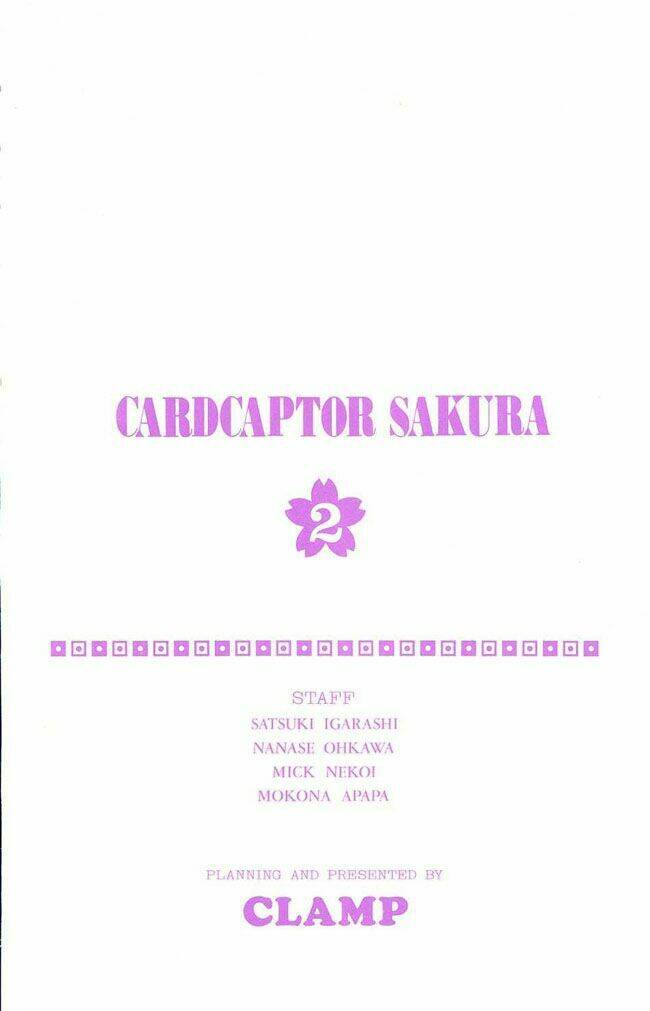 Card Captor Sakura Chapter 6 - Trang 2