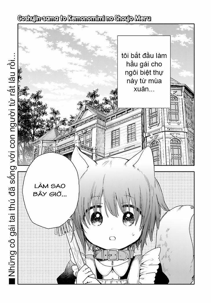 Goshujin-Sama To Kemonomimi No Shoujo Meru Chapter 1 - Trang 2