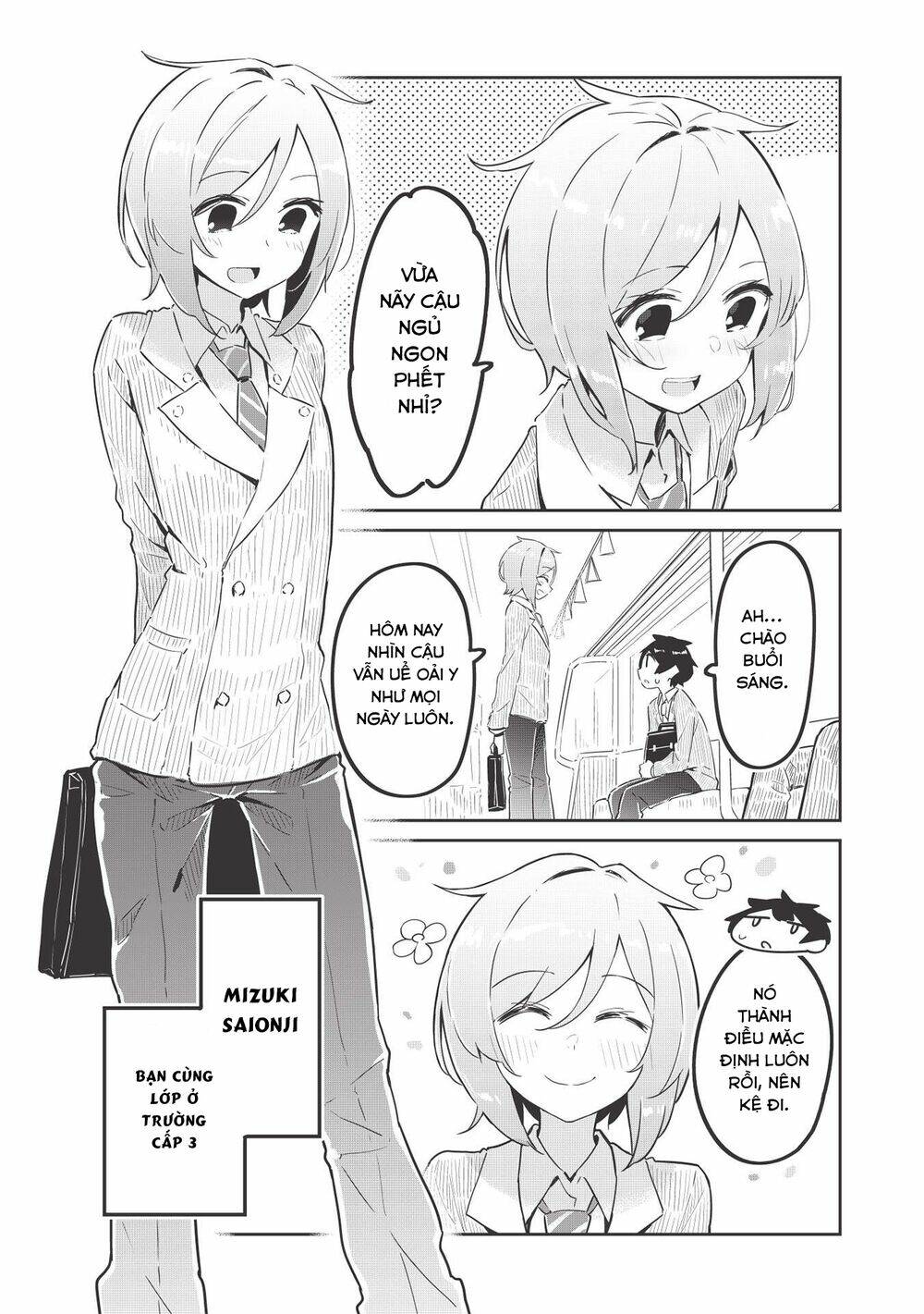 Itsumo Shio Taiou Na Osananajimi Dakedo, Ore Ni Kataomoi Shite Iru No Ga Barebare De Kawaii Chapter 1.1 - Trang 2