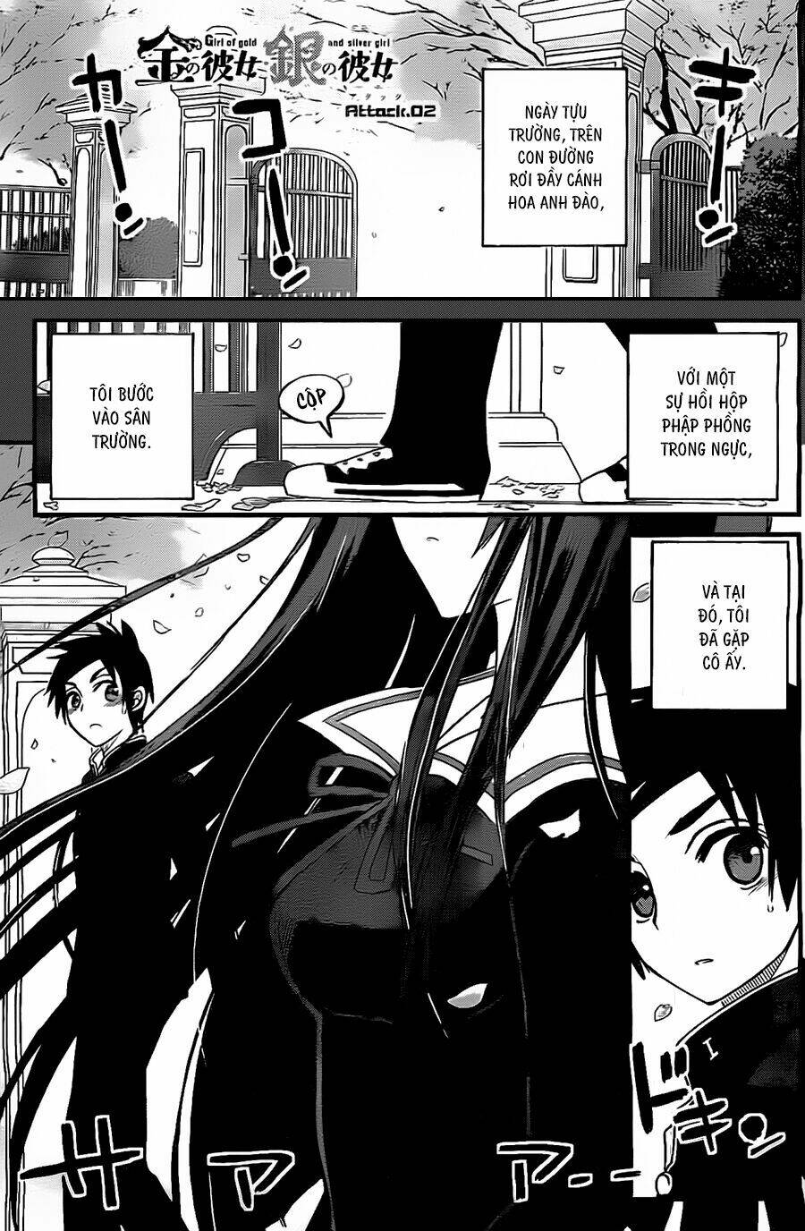 Kin No Kanojo Gin No Kanojo Chapter 2 - Trang 2