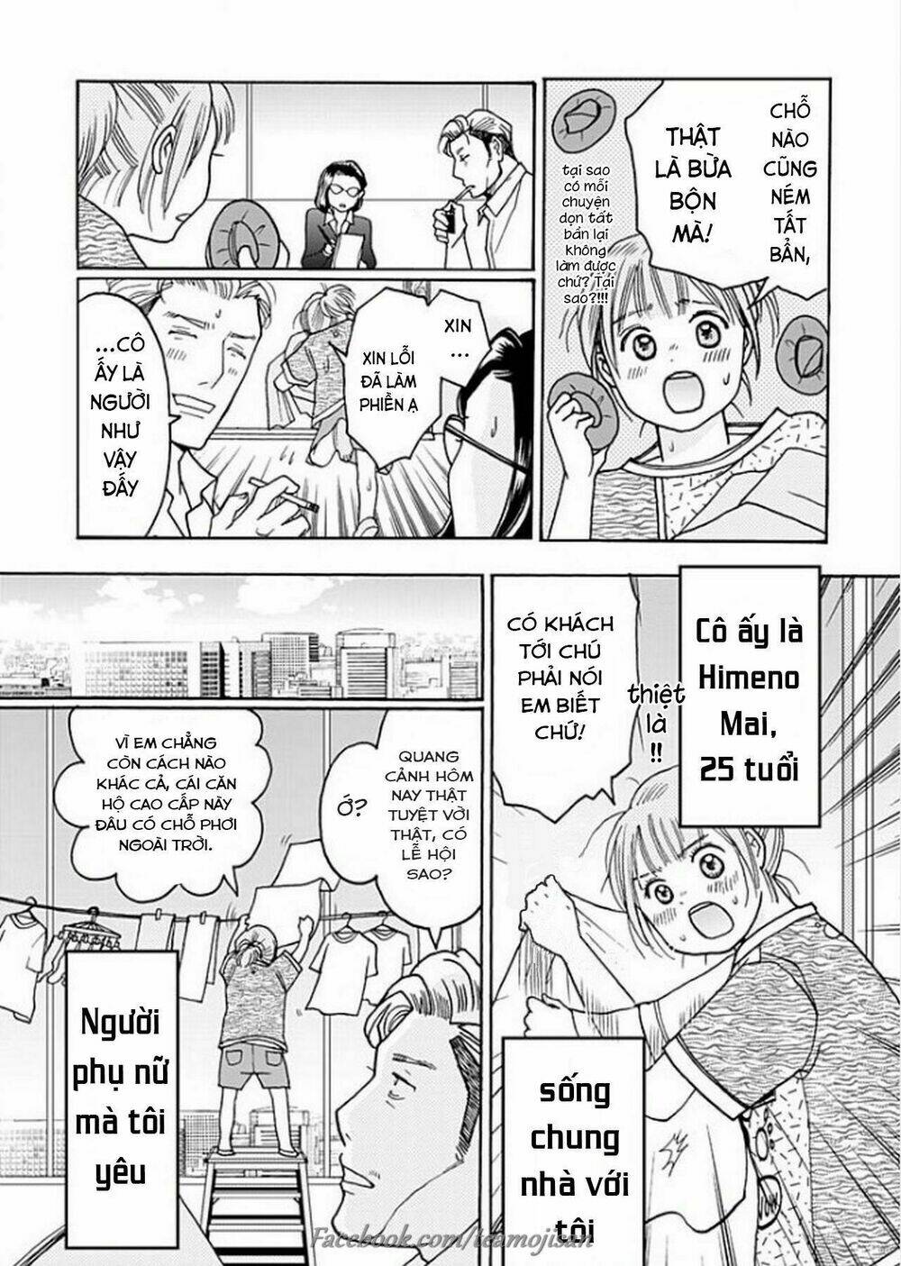 8 Oku Kasegu 43-Sai No Koi Chapter 3 - Trang 2