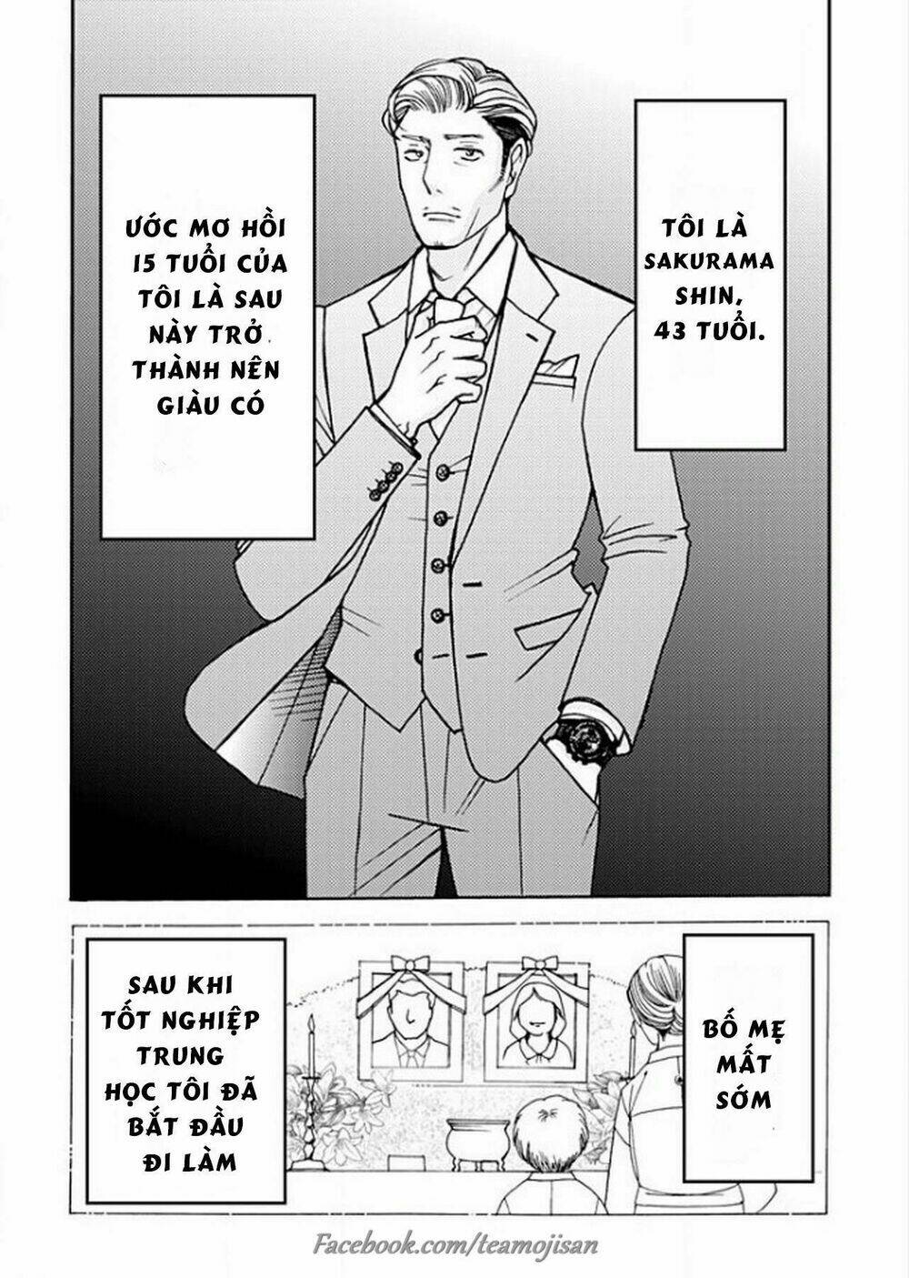 8 Oku Kasegu 43-Sai No Koi Chapter 1 - Trang 2