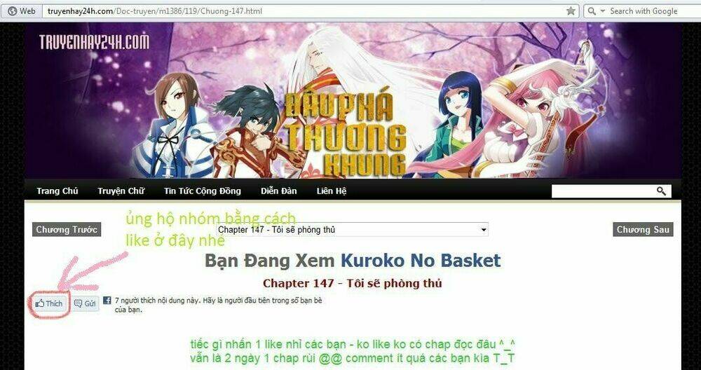 Vua Bóng Rổ Kuroko Chapter 275.5 - Trang 2