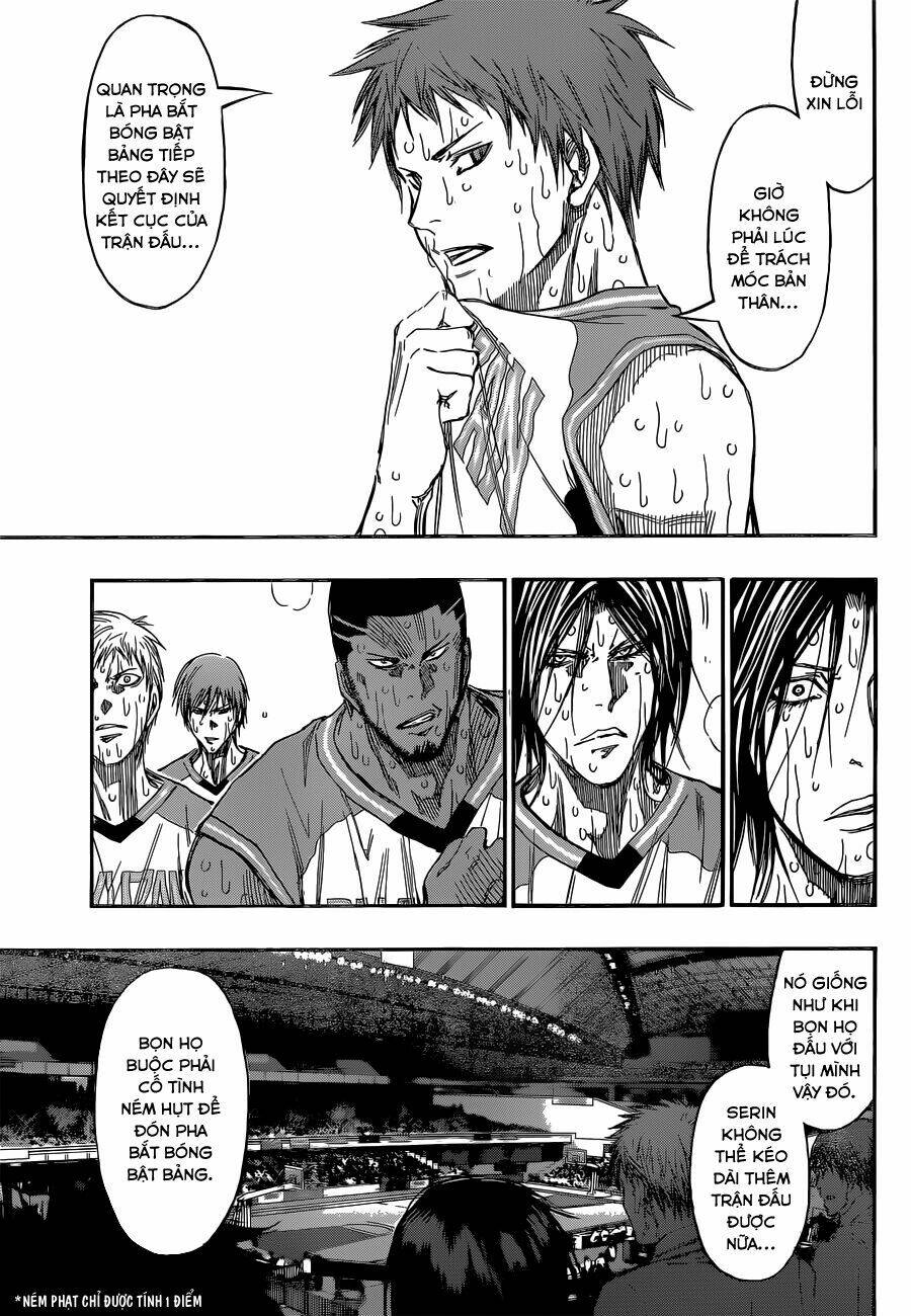 Vua Bóng Rổ Kuroko Chapter 273 - Trang 2