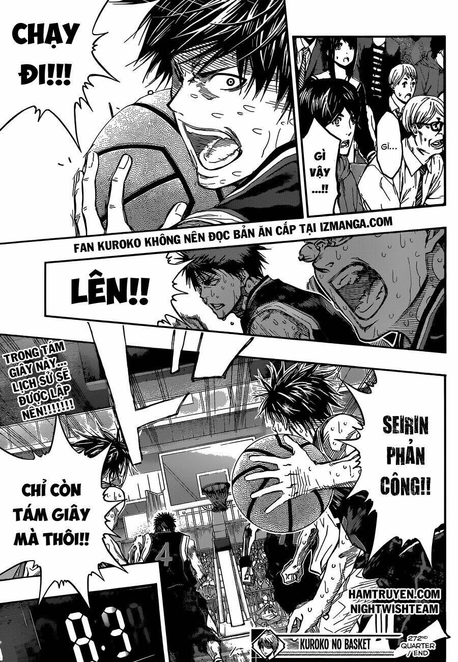 Vua Bóng Rổ Kuroko Chapter 272 - Trang 2