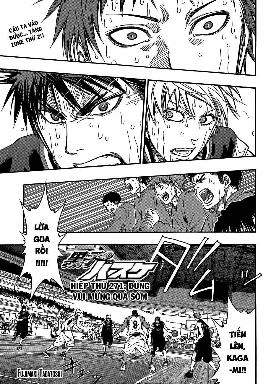 Vua Bóng Rổ Kuroko Chapter 271 - Trang 2