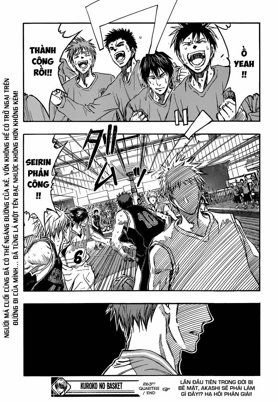 Vua Bóng Rổ Kuroko Chapter 263 - Trang 2