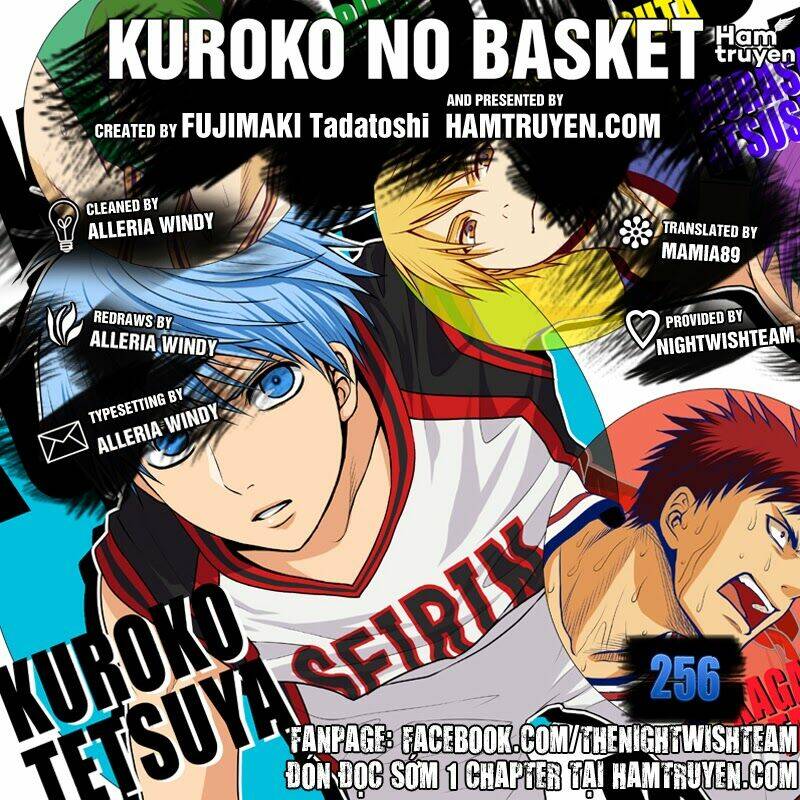 Vua Bóng Rổ Kuroko Chapter 256 - Trang 2