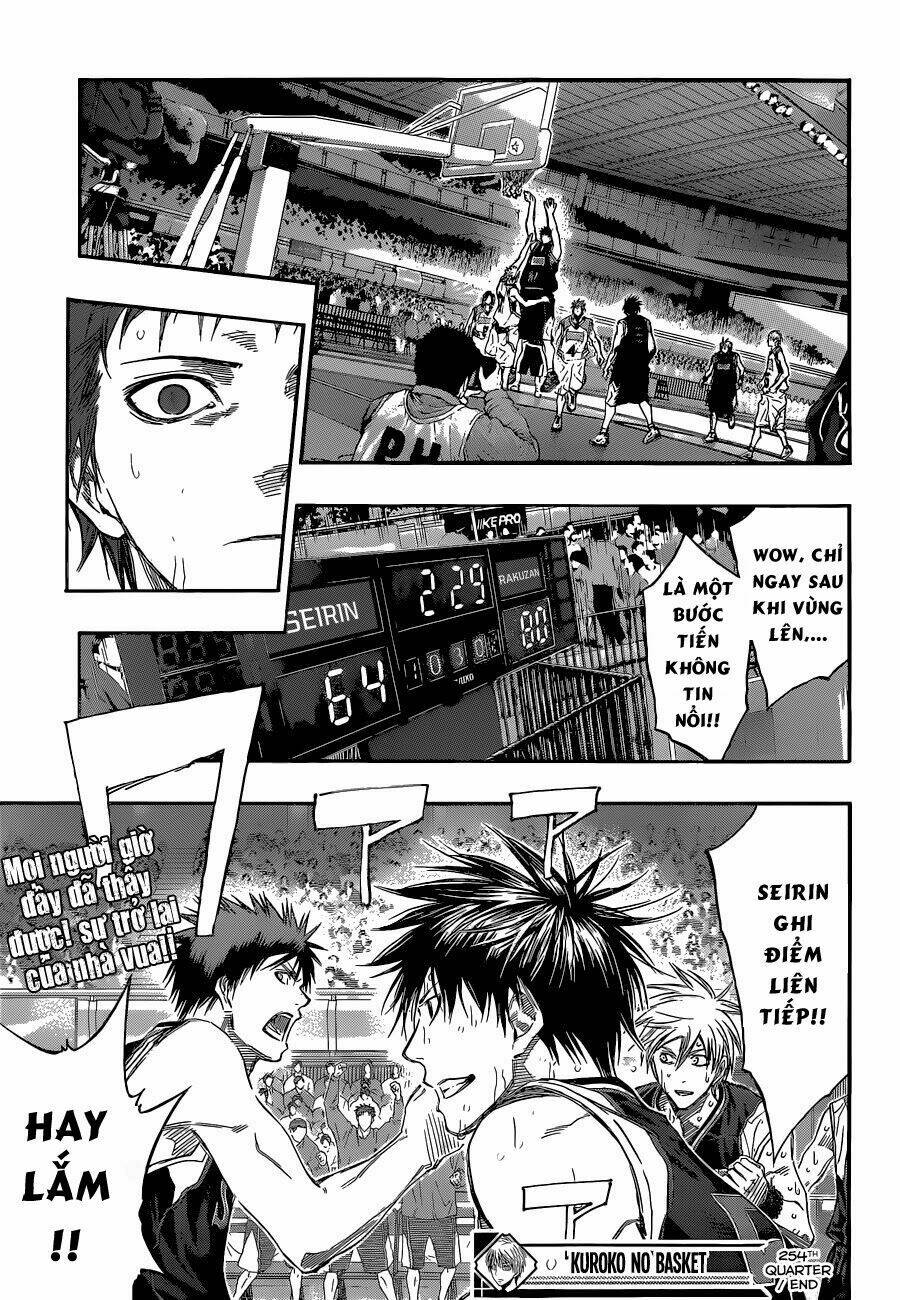 Vua Bóng Rổ Kuroko Chapter 254 - Trang 2