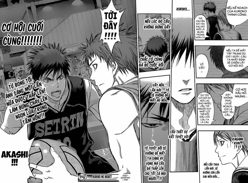 Vua Bóng Rổ Kuroko Chapter 249 - Trang 2