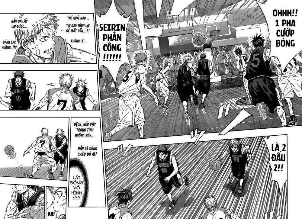 Vua Bóng Rổ Kuroko Chapter 249 - Trang 2