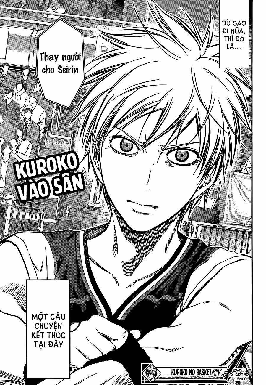 Vua Bóng Rổ Kuroko Chapter 247 - Trang 2