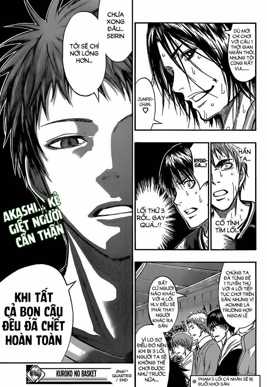 Vua Bóng Rổ Kuroko Chapter 246 - Trang 2