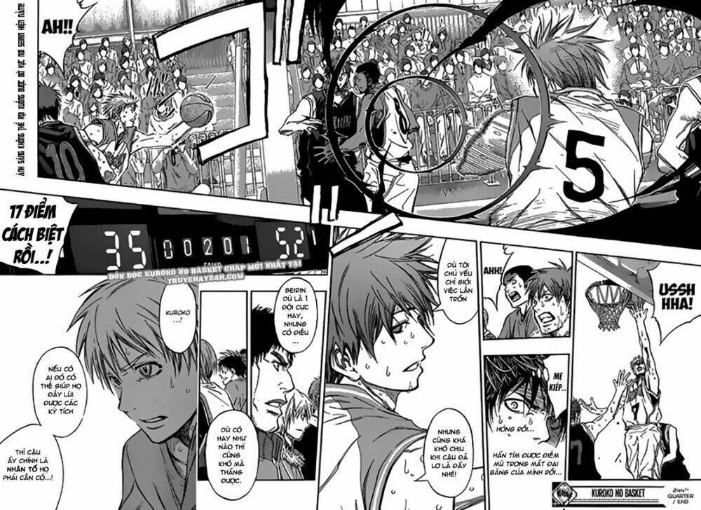 Vua Bóng Rổ Kuroko Chapter 244 - Trang 2