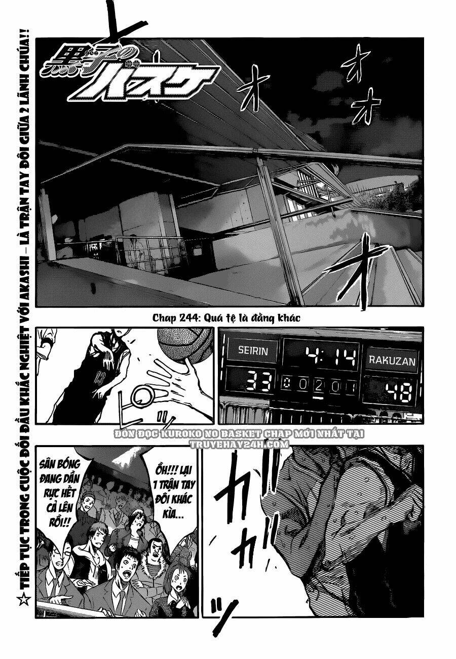 Vua Bóng Rổ Kuroko Chapter 244 - Trang 2