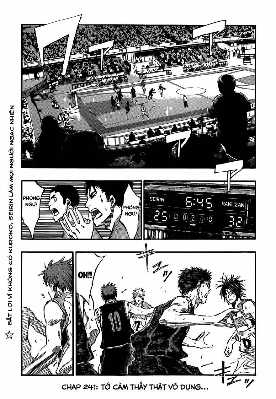 Vua Bóng Rổ Kuroko Chapter 241 - Trang 2