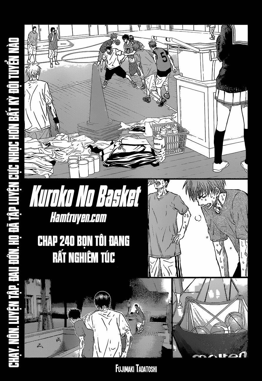 Vua Bóng Rổ Kuroko Chapter 240 - Trang 2