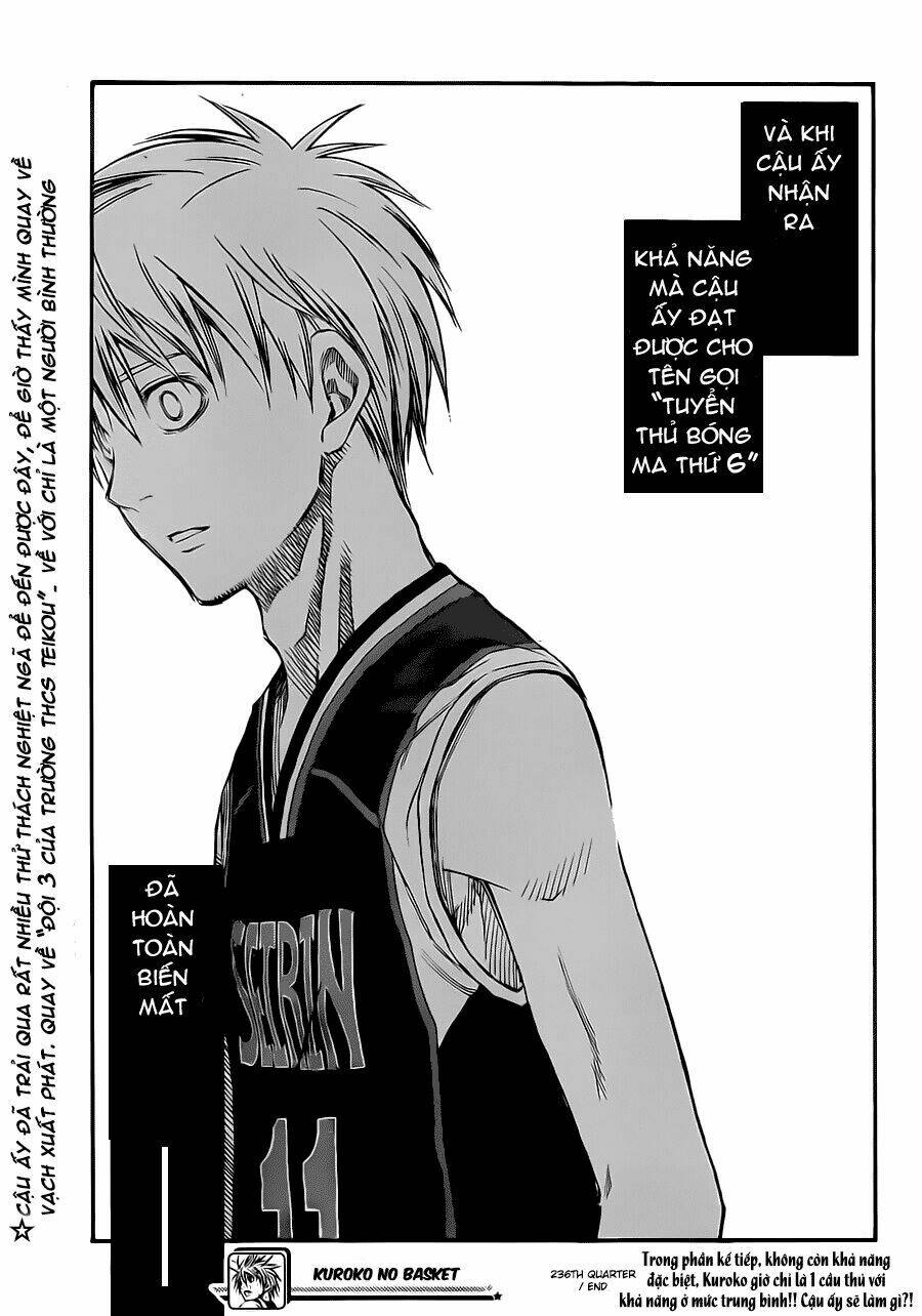 Vua Bóng Rổ Kuroko Chapter 236 - Trang 2