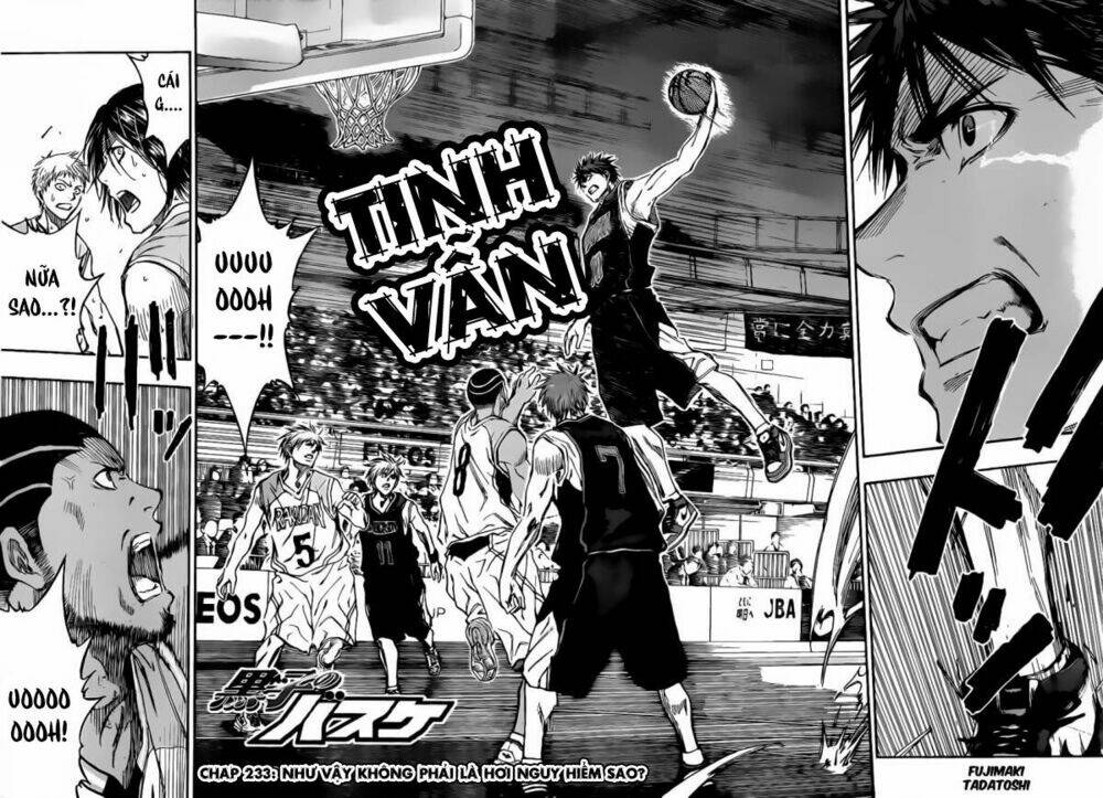 Vua Bóng Rổ Kuroko Chapter 233 - Trang 2