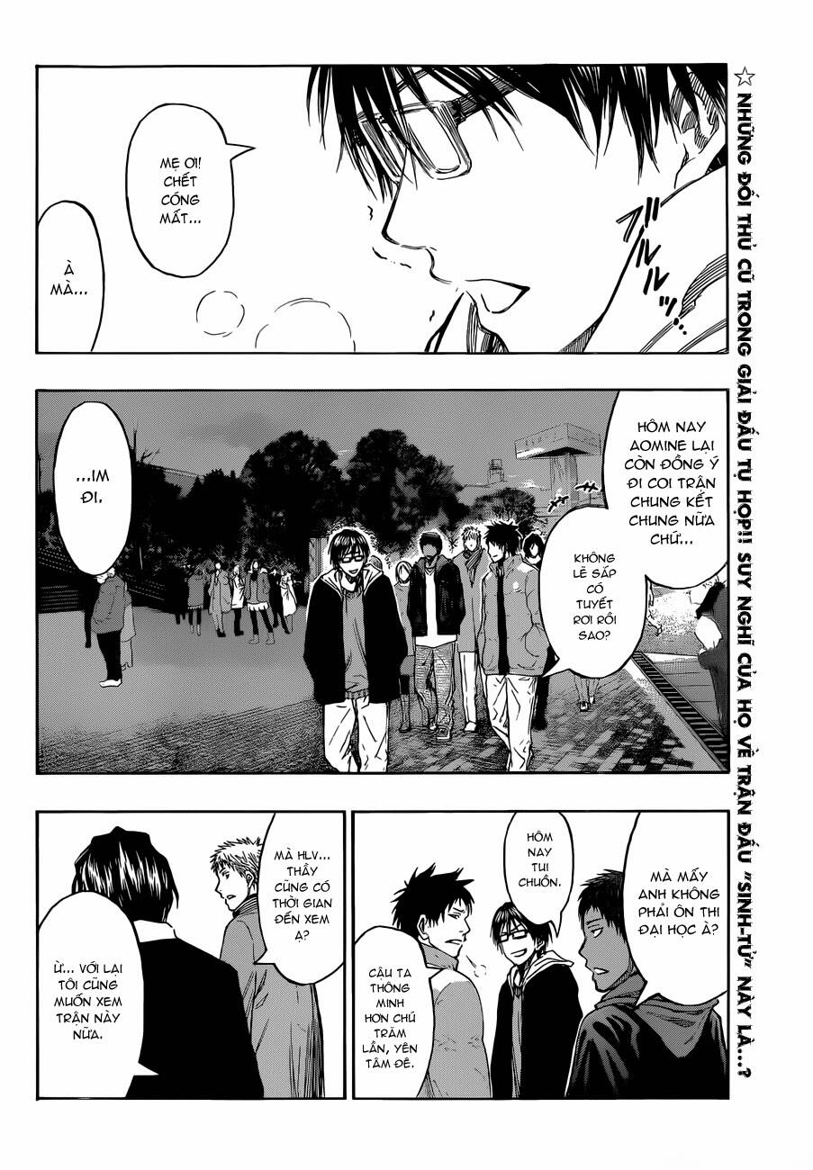 Vua Bóng Rổ Kuroko Chapter 230 - Trang 2