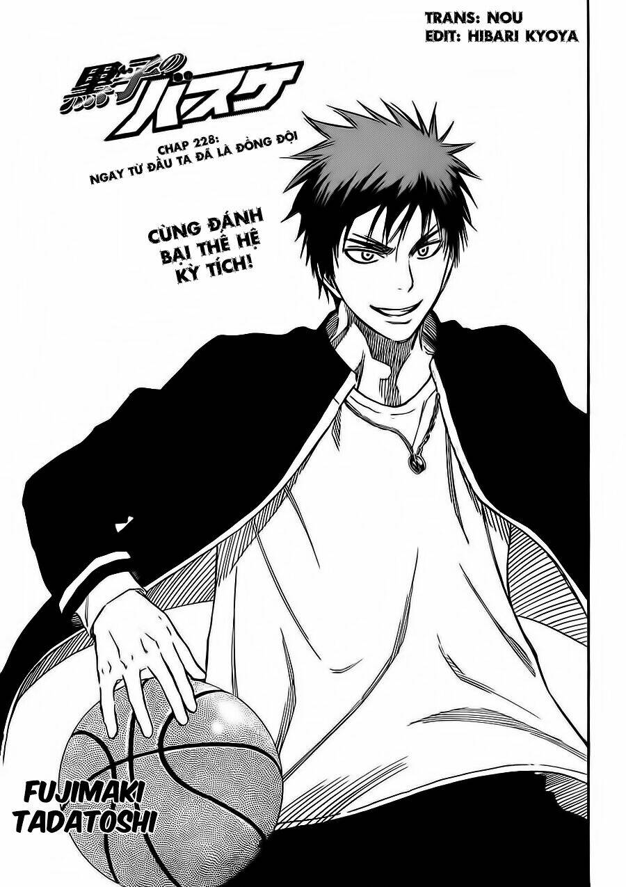 Vua Bóng Rổ Kuroko Chapter 228 - Trang 2