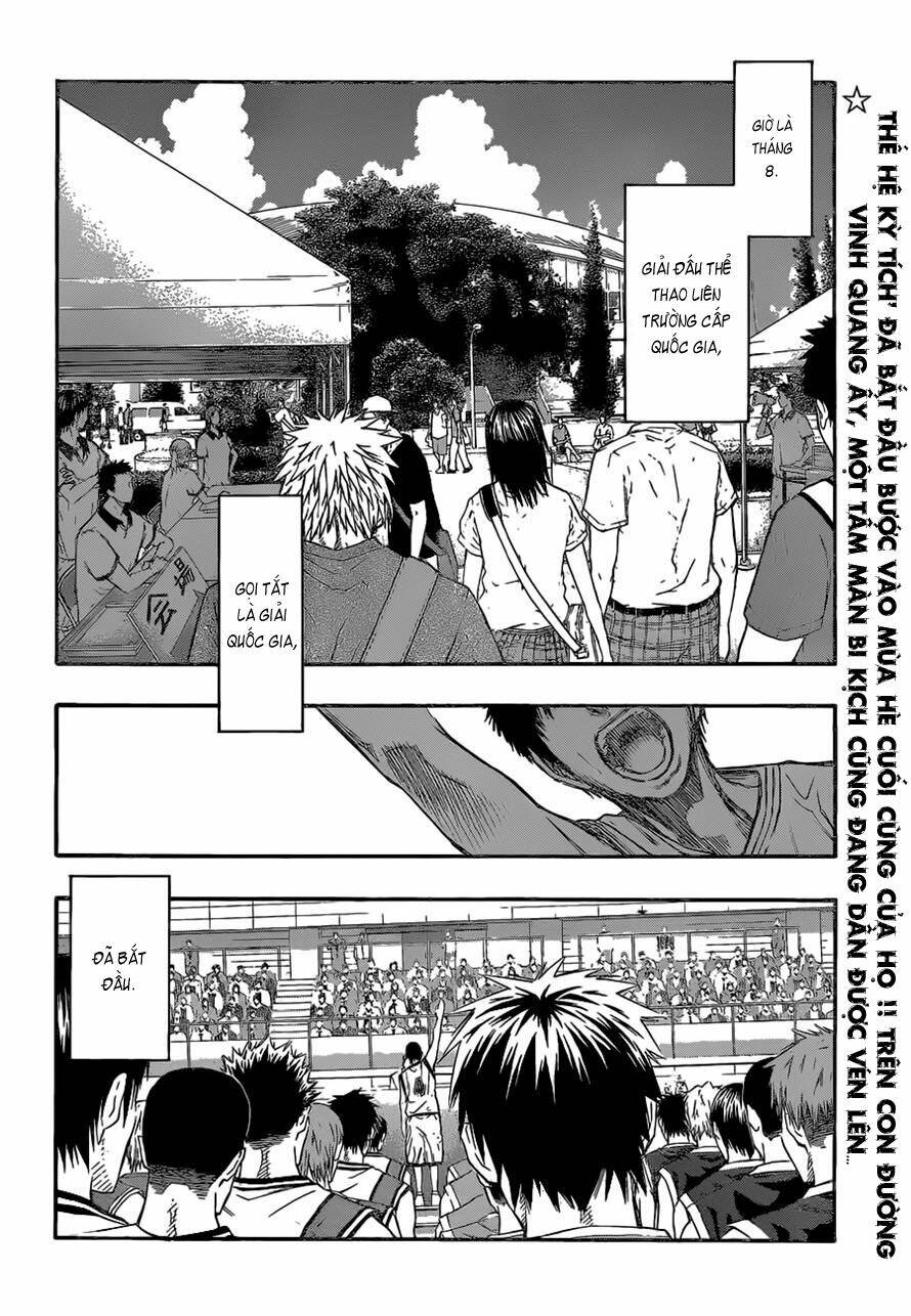 Vua Bóng Rổ Kuroko Chapter 225 - Trang 2