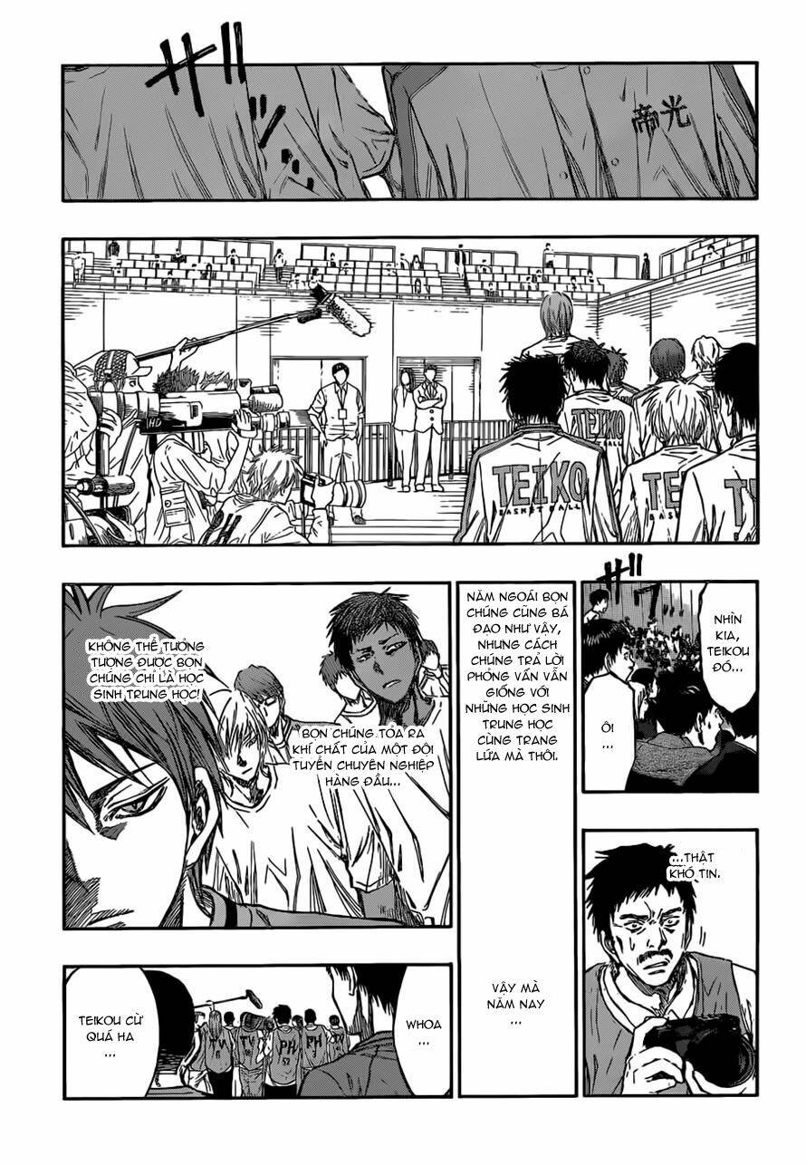 Vua Bóng Rổ Kuroko Chapter 225 - Trang 2