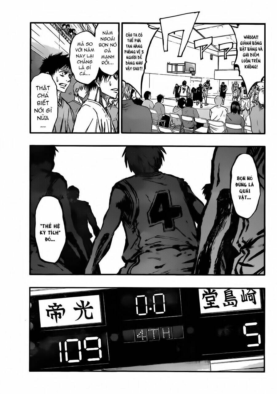 Vua Bóng Rổ Kuroko Chapter 224 - Trang 2