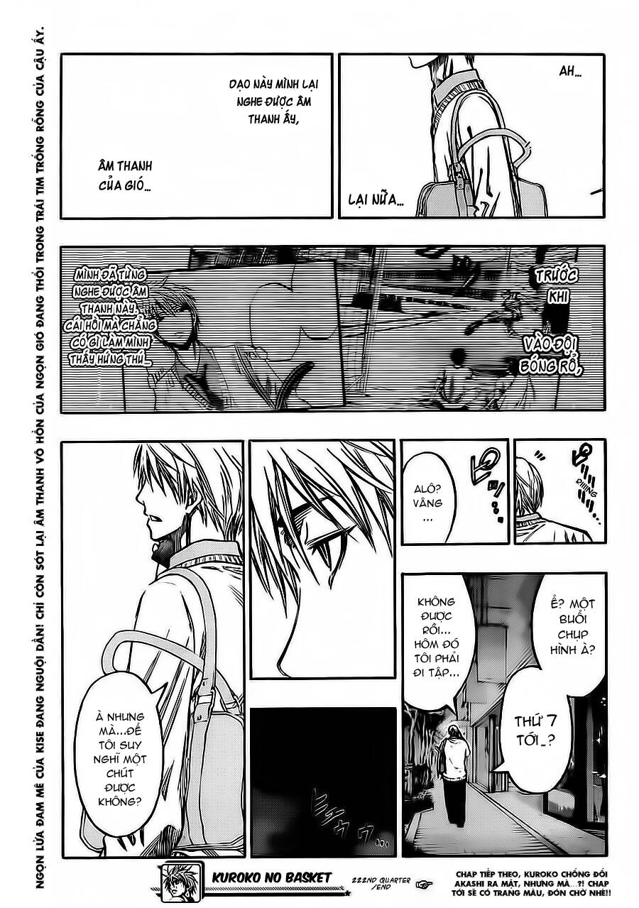 Vua Bóng Rổ Kuroko Chapter 222 - Trang 2