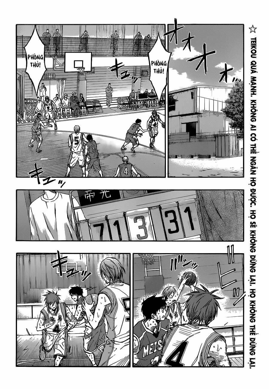 Vua Bóng Rổ Kuroko Chapter 220 - Trang 2