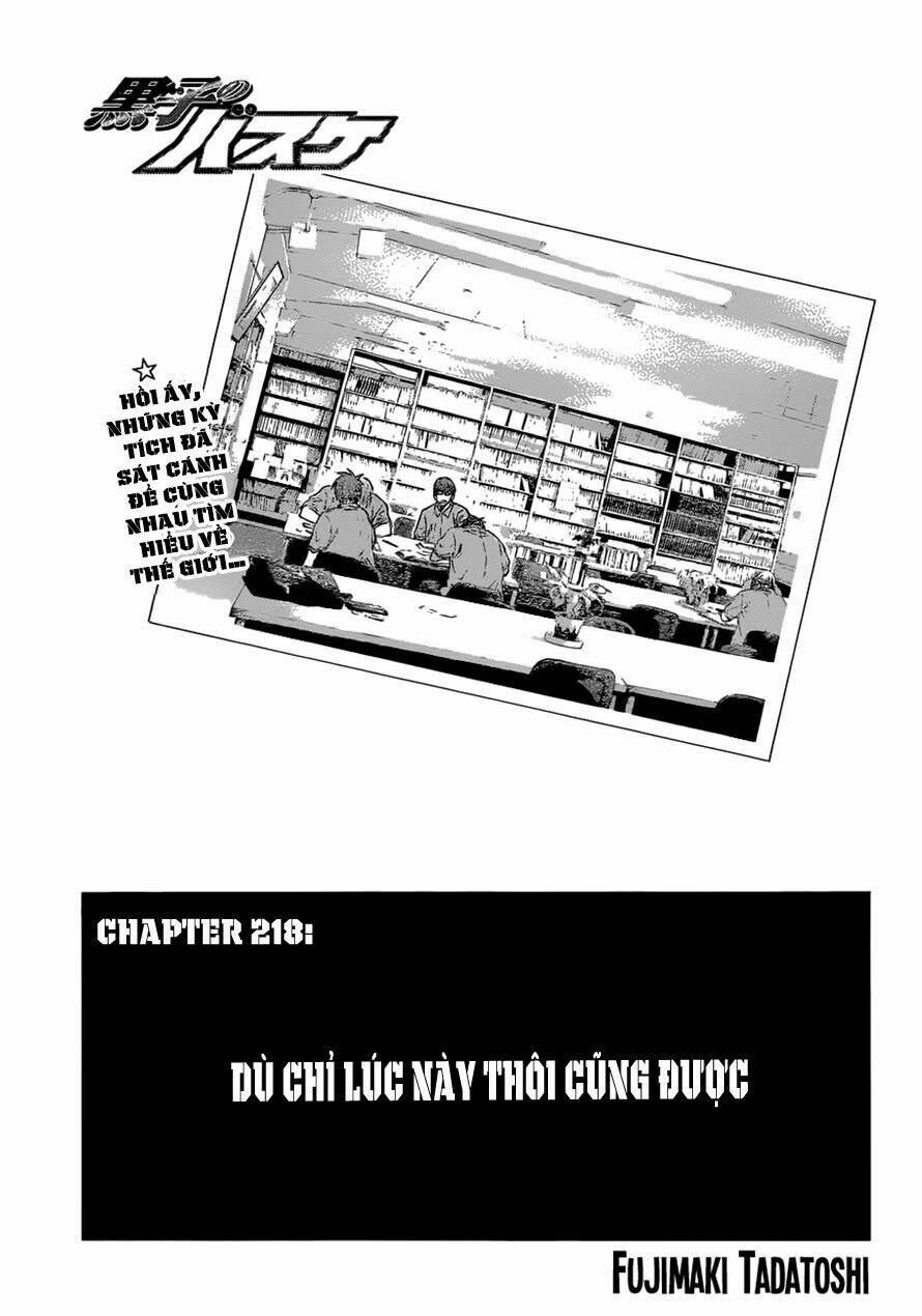 Vua Bóng Rổ Kuroko Chapter 218 - Trang 2