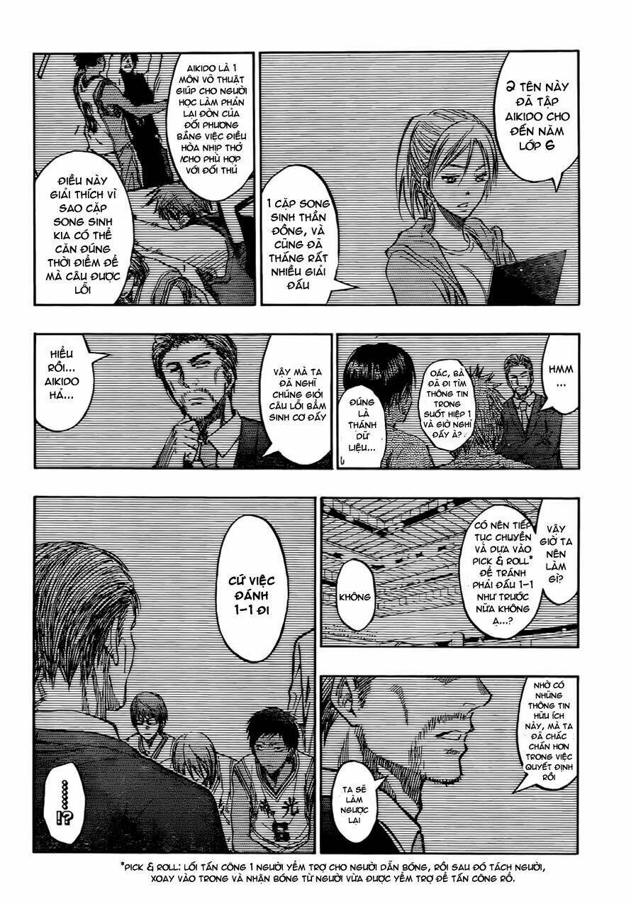 Vua Bóng Rổ Kuroko Chapter 218 - Trang 2