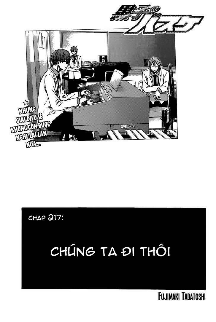 Vua Bóng Rổ Kuroko Chapter 217 - Trang 2