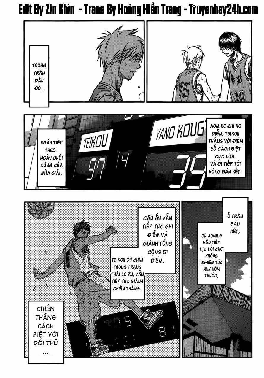 Vua Bóng Rổ Kuroko Chapter 216 - Trang 2