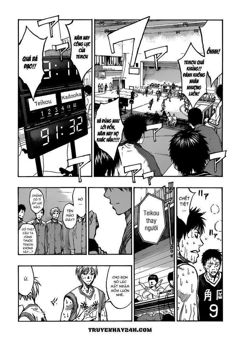 Vua Bóng Rổ Kuroko Chapter 213 - Trang 2