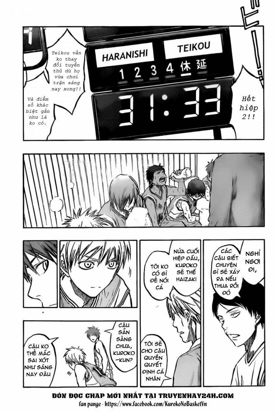 Vua Bóng Rổ Kuroko Chapter 209 - Trang 2