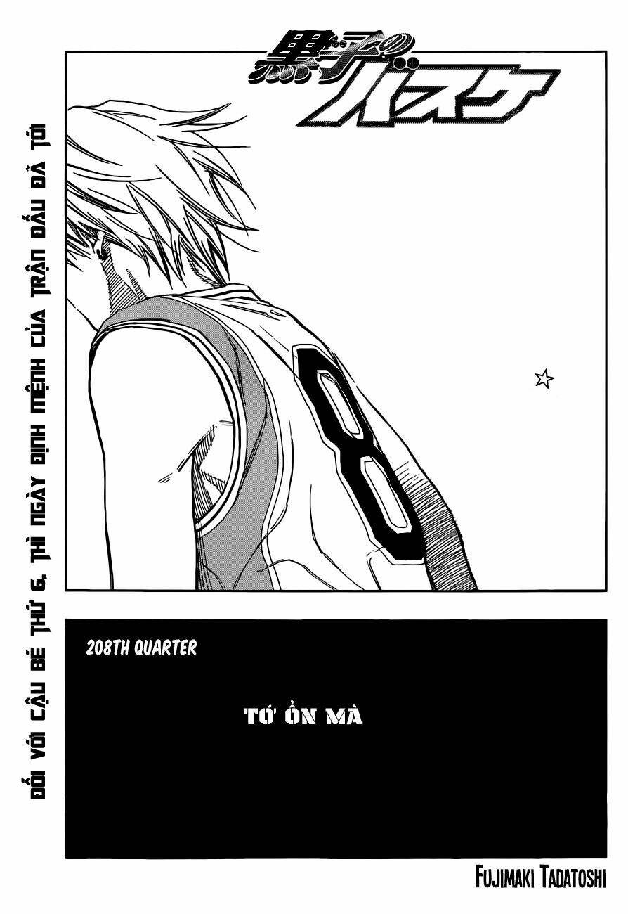 Vua Bóng Rổ Kuroko Chapter 208 - Trang 2