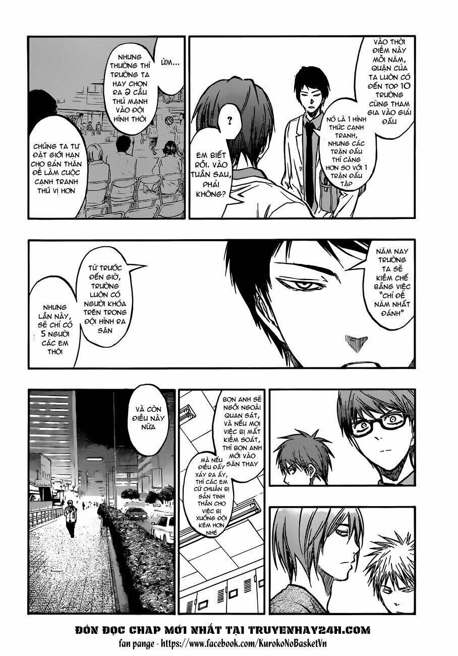 Vua Bóng Rổ Kuroko Chapter 207 - Trang 2