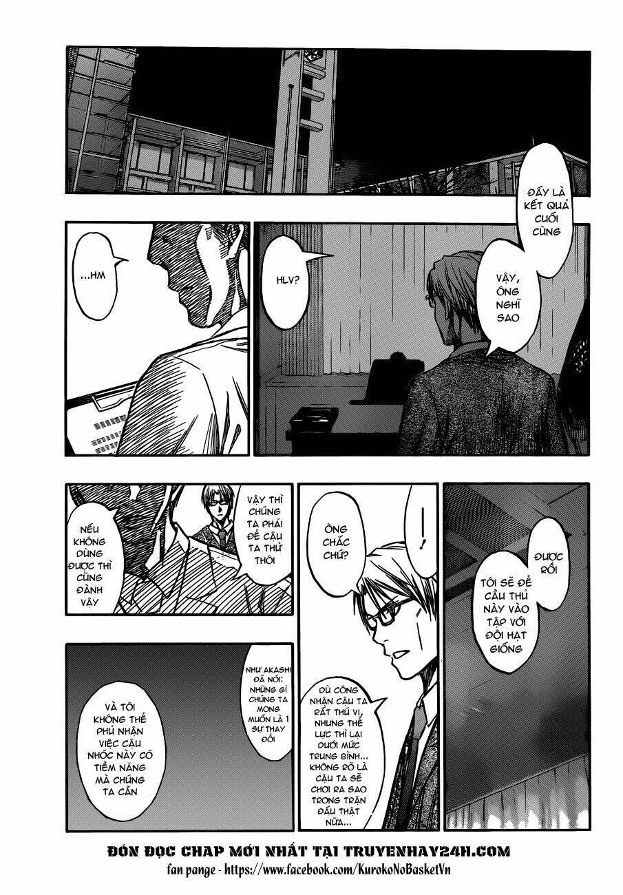 Vua Bóng Rổ Kuroko Chapter 207 - Trang 2