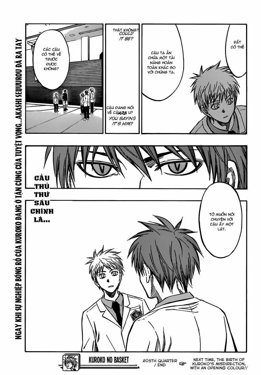 Vua Bóng Rổ Kuroko Chapter 206 - Trang 2