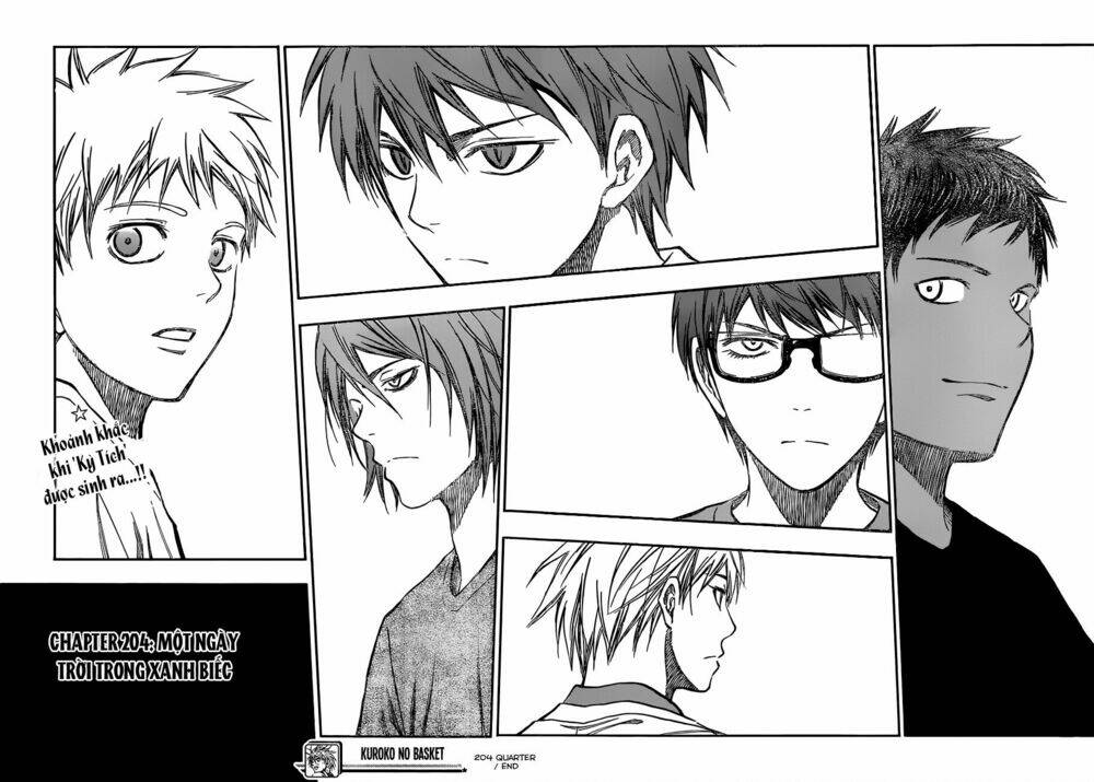 Vua Bóng Rổ Kuroko Chapter 204 - Trang 2