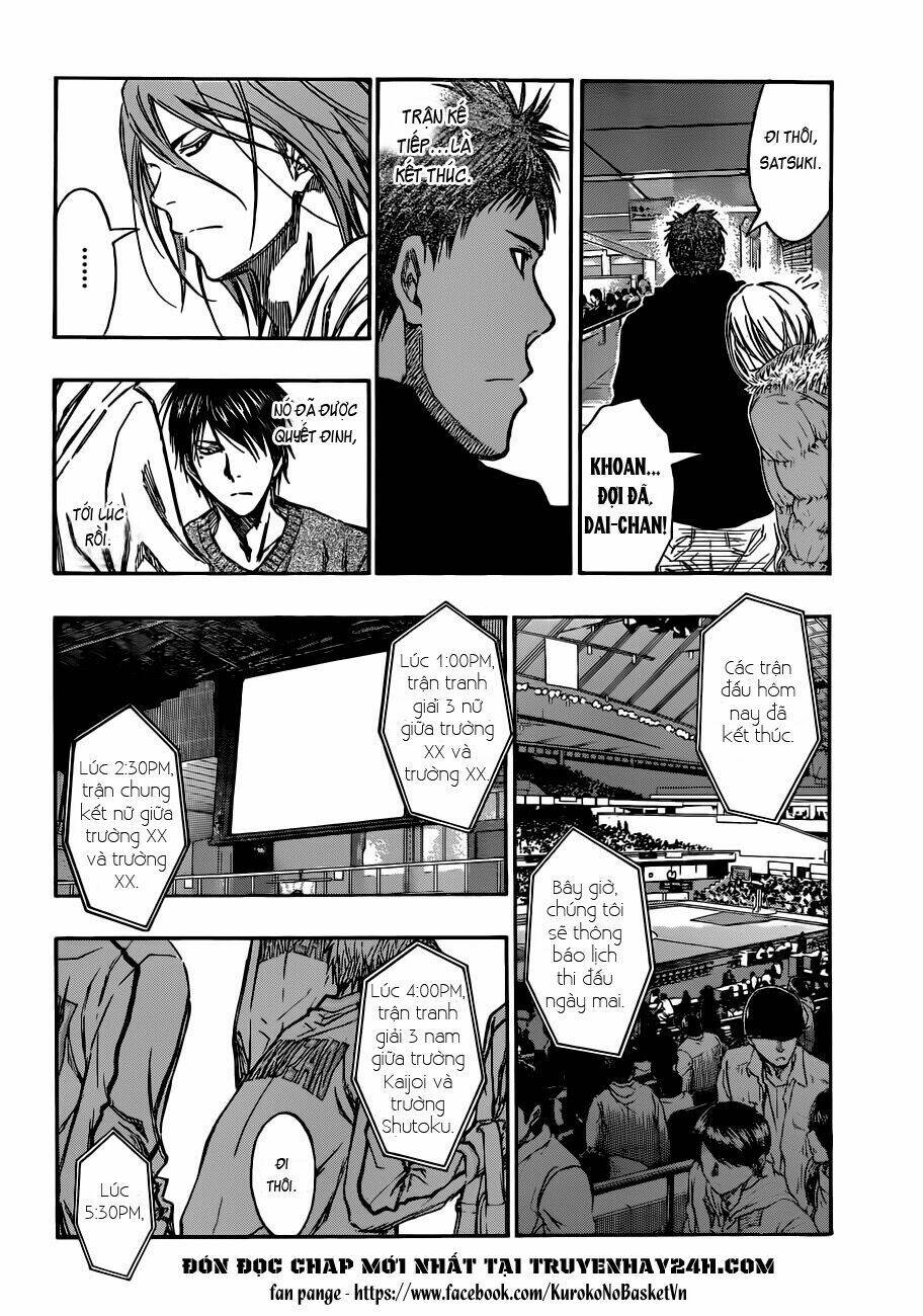 Vua Bóng Rổ Kuroko Chapter 203 - Trang 2