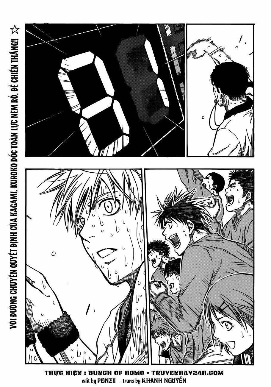 Vua Bóng Rổ Kuroko Chapter 203 - Trang 2