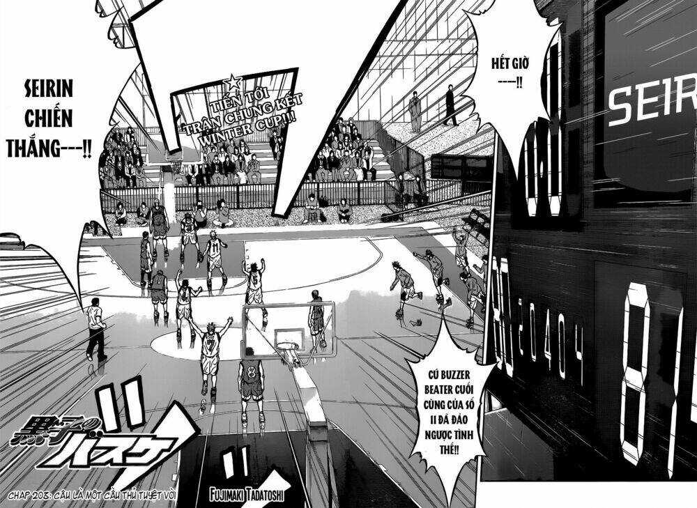 Vua Bóng Rổ Kuroko Chapter 203 - Trang 2