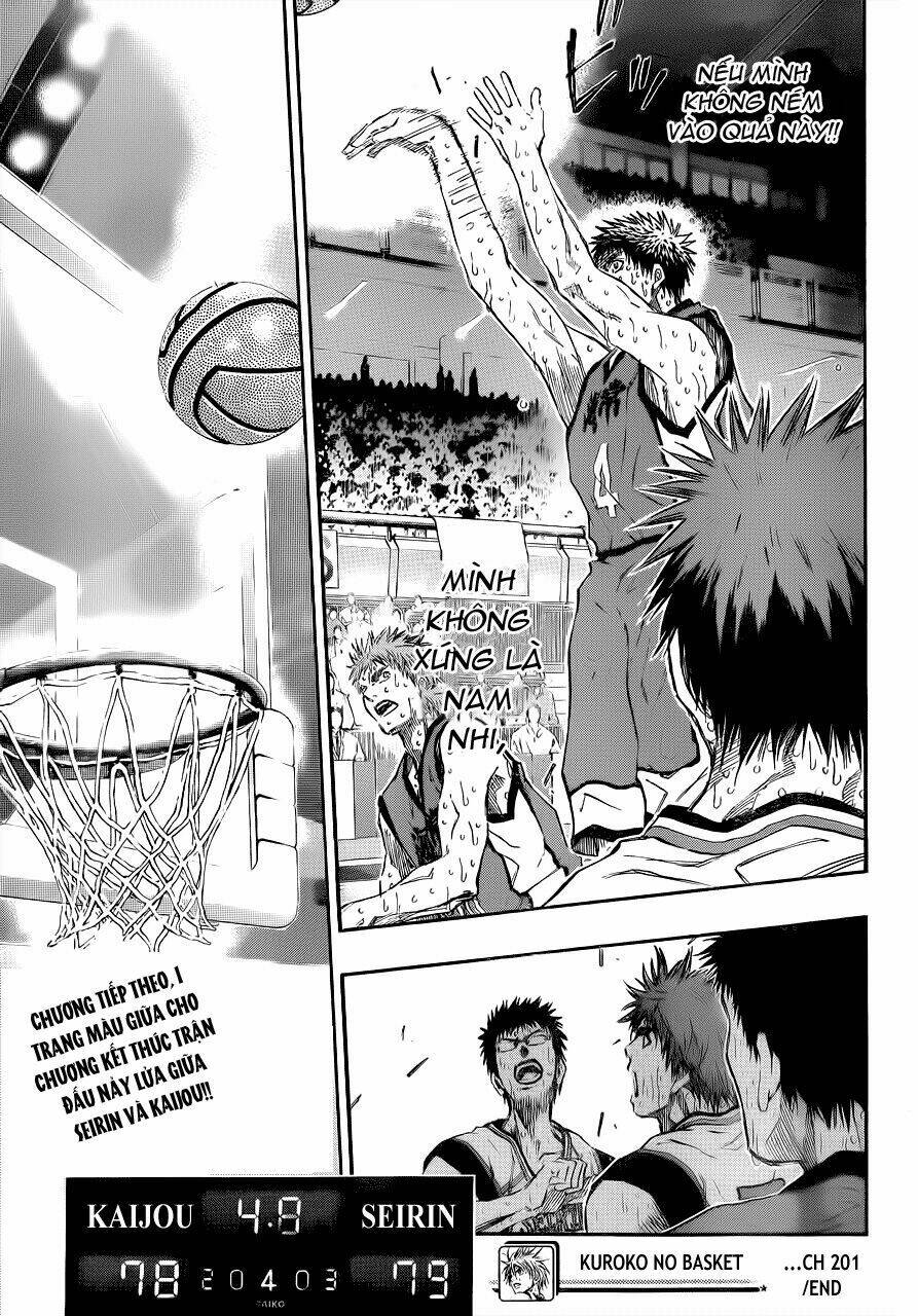 Vua Bóng Rổ Kuroko Chapter 201 - Trang 2