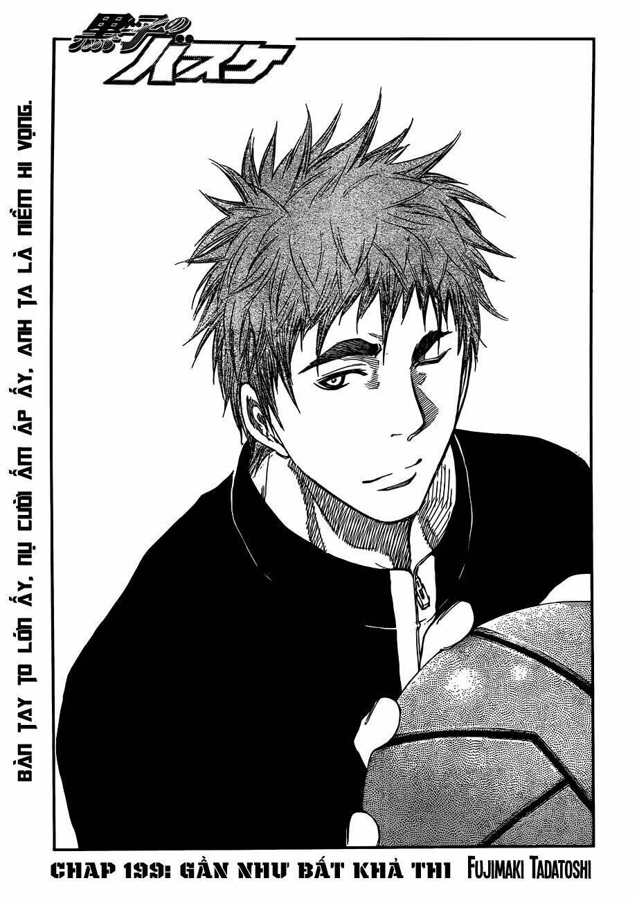 Vua Bóng Rổ Kuroko Chapter 199 - Trang 2