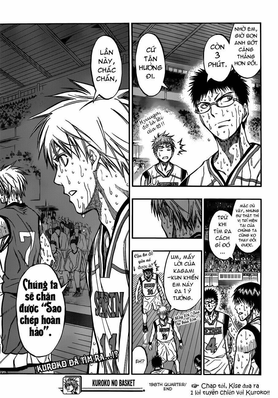 Vua Bóng Rổ Kuroko Chapter 198 - Trang 2